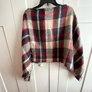 Faux cashmere shawl O/S